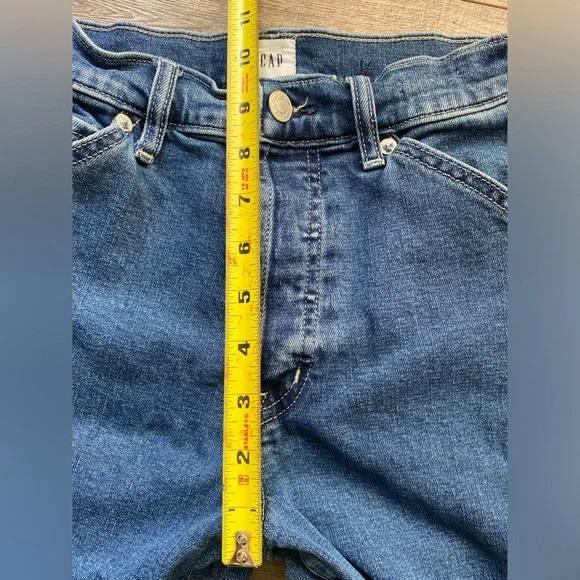 GAP ankle length carpenter high rise carpenter jeans slight acid wash - Picture 15 of 15